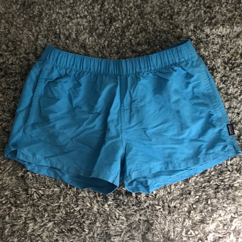 Blue Patagonia Barely Baggies